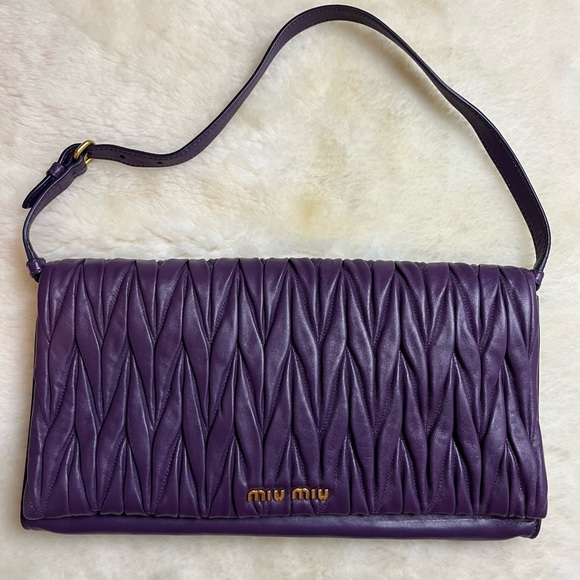 Mui Mui Clutch Handbag - Picture 1 of 12